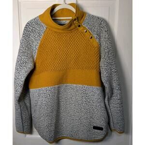 Simply Southern Woman's Textured Sherpa Sweater Large (738)